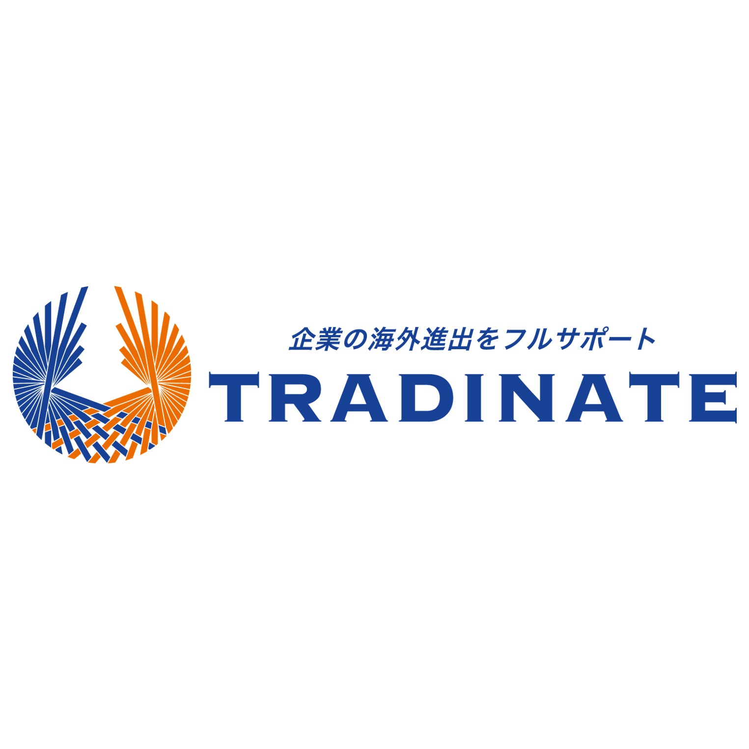 トレーディネート株式会社　※株式会社グロスペリティと合同出展のロゴ