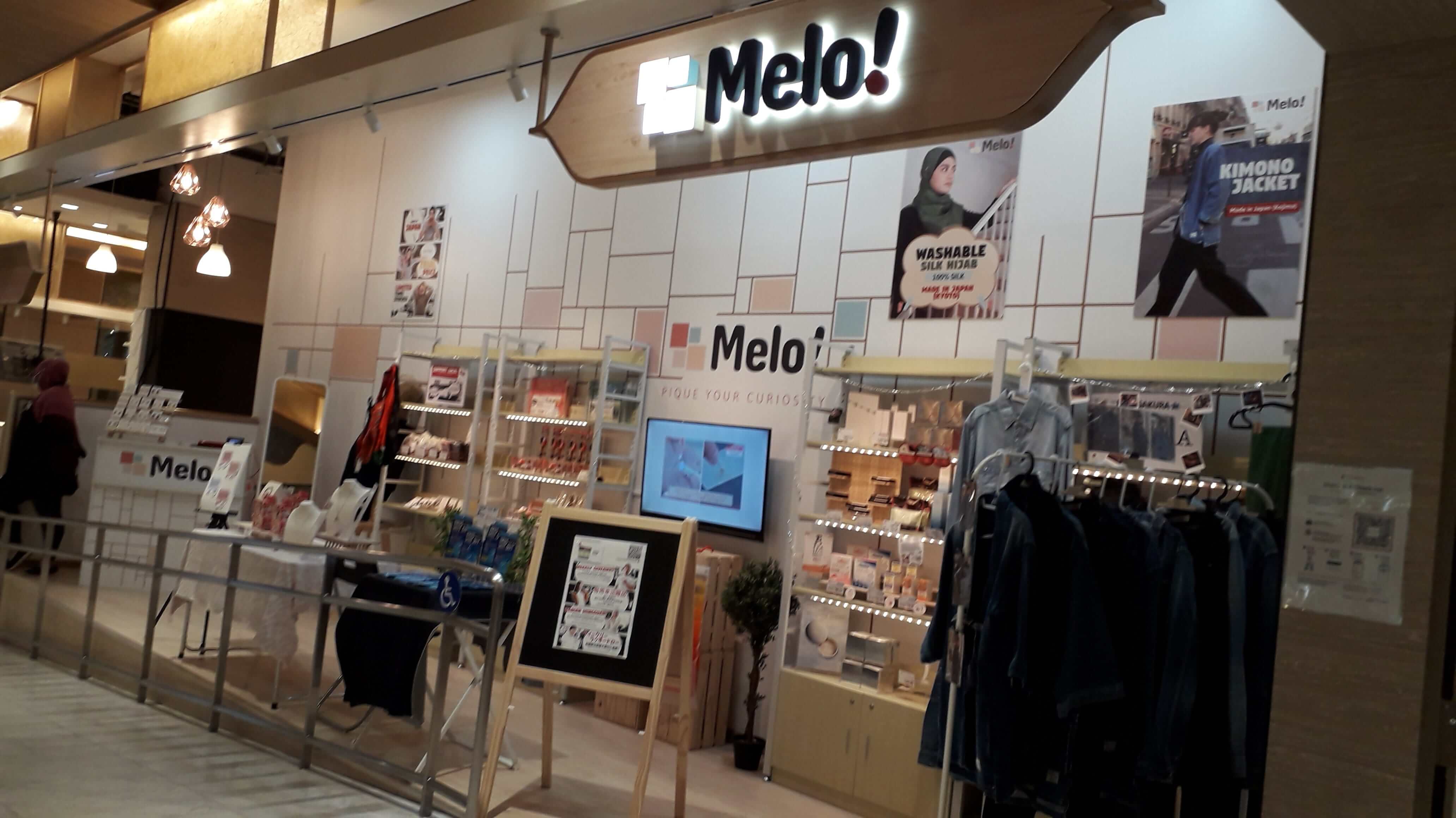 Melo シンガポールテスト販売ショップ Digima 出島